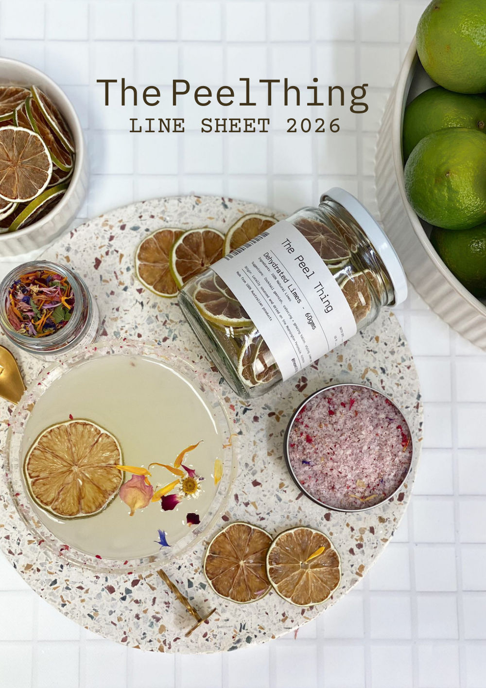 The Peel Thing wholesale lookbook — cover